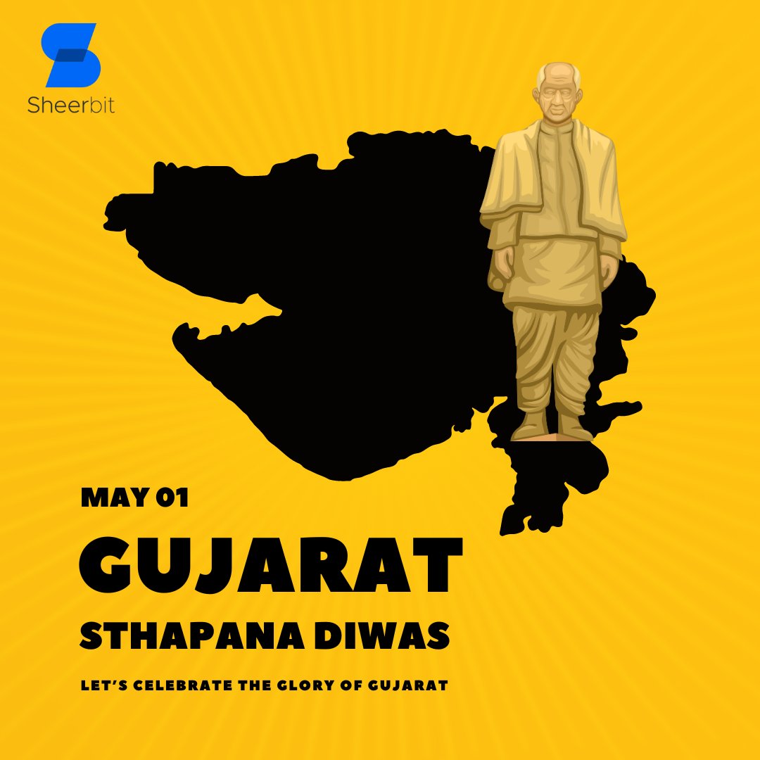Happy Gujarat Stahapna Diwas! Here's to celebrating this incredible state's rich culture, heritage, and vibrant spirit.

#GujaratStahapnaDiwas #GujjuPride #IncredibleIndia #sheerbittechnologies #AhmedabadITCompany #iosdevelopment #androiddevelopment #ios #android #softphone #VoIP