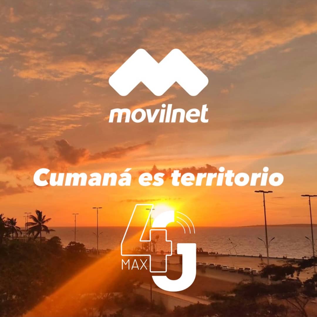 Movilnet expande su huella de cobertura 4GMAX por todo el territorio nacional. 🤳🏼 

Ahora Cumaná tambien es territorio 4GMAX📡🥳

Conecta, Descubre y Comparte tus mejores momentos con Movilnet ❤️
#MayoDeTransformación