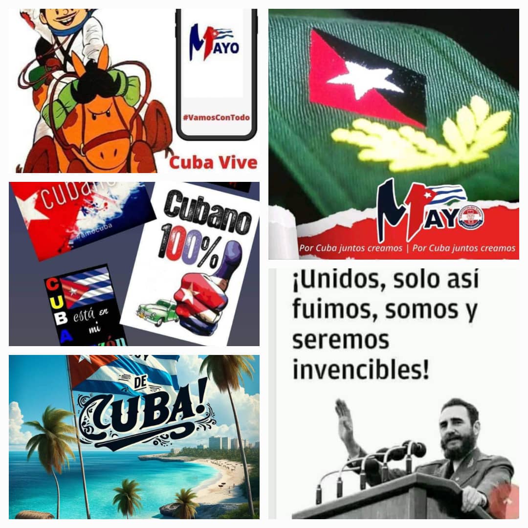 #PorCubaJuntosCreamos #CubaporlaVida #CubaViveEnHistoria @AlainPerei48690 @PartidoPCC @UJCdeCuba @cubacooperaven @Delta1310432 @DrYusleivy @SosaAlexey @YoaniBueno