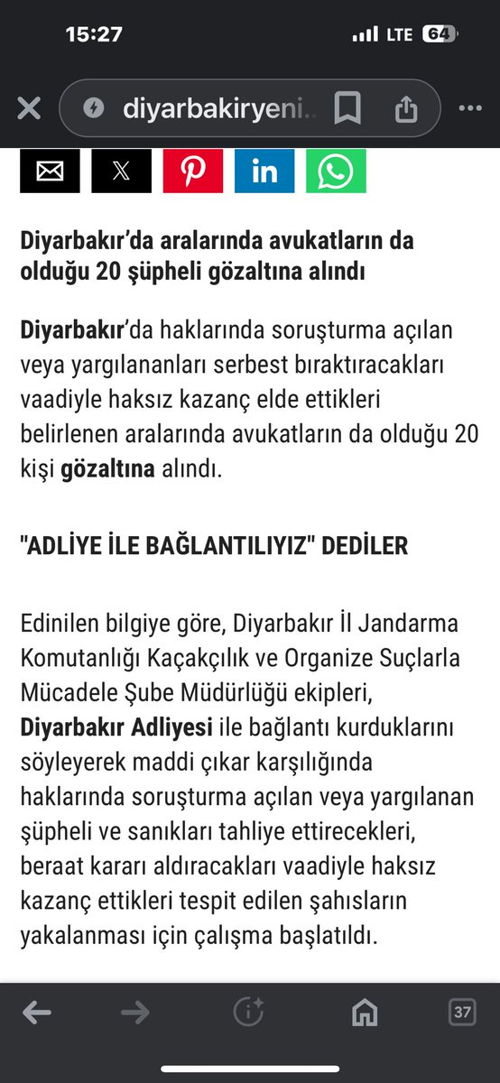 Şahsıma yapılanın nedenli bir kumpas olduğunun ispatıdır bu operasyon! 2si avukat 20 kişiye eş zamanlı operasyon yapılıyor ama şahısların fotoğrafı,adları soyadları ve ifadelerinden bir kesit bile yokken benim kimliğimin ve fotoğrafımın açık,ifademin tamamı nasıl servis edildi!