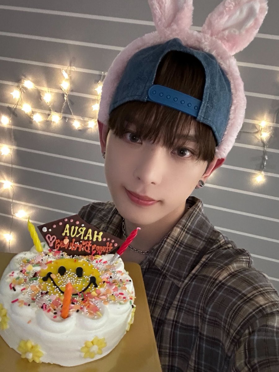 HARUA お誕生日おめでとう 🍭HAPPY HARUA DAY 🐰 20歳のお誕生日おめでとう🎂 &TEAMの成長うさぎ