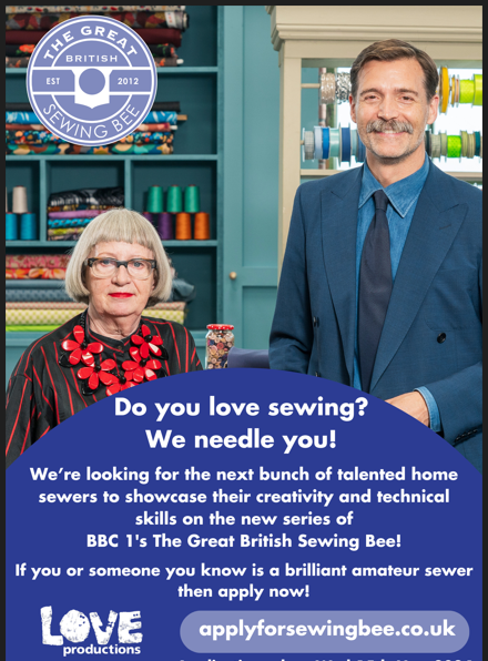 Calling all budding home sewers! Our favourite show The Great British Sewing Bee is recruiting - could you be the next winner!
#NWCFamily @GDST @NorthwoodGDST
#WhereGirlsLearnWithoutLimits #NWCAlwaysLearning