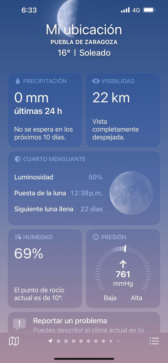 ¡¡¡Miércoles, mitad de semana!!!

☀️Aquí está el pronóstico del clima para hoy en Puebla 

#Clima #PronosticoDelTiempo #WeatherAlert #WeatherUpdate #WeatherAdvisory