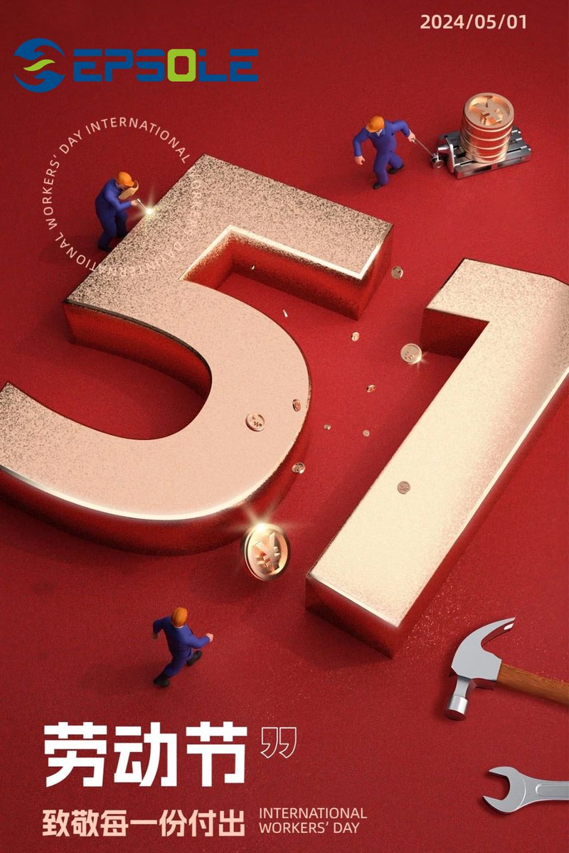 machine_eps's tweet image. Salute to the most beautiful workers, Happy Labor Day