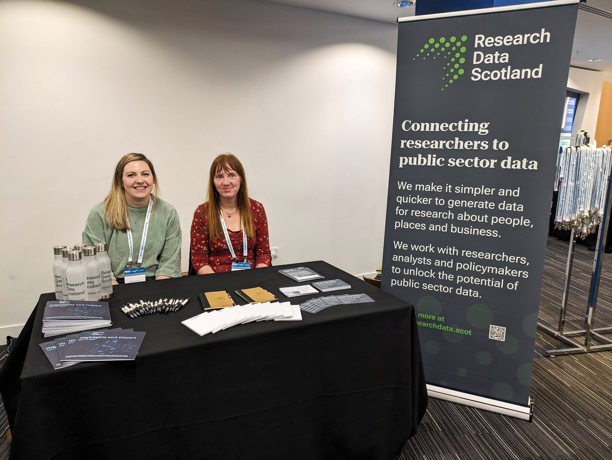 We're at the #ScotPH24 Conference today!

Find us to chat about how the brand new Researcher Access Service makes it faster and simpler to access public sector health data for research.
