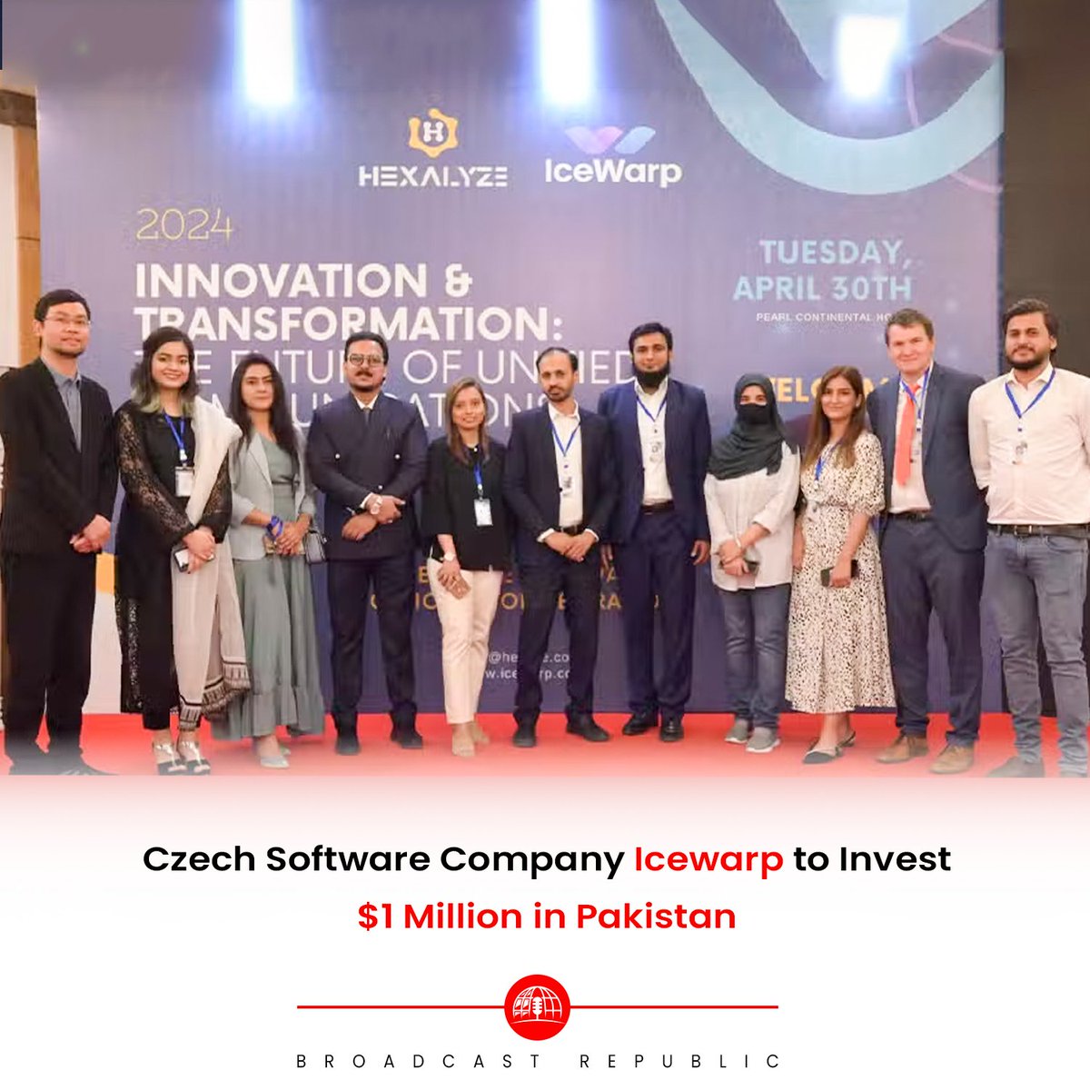 Icewarp, a software company from the Czech Republic, is set to invest over $1 million in Pakistan to establish a data center and launch full-fledged operations.