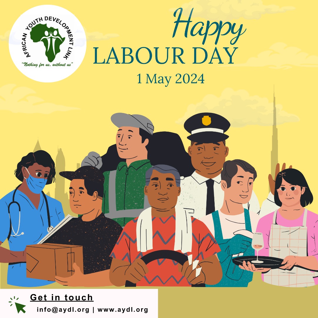 AYDL wishes all staff and partners a happy Labour Day 2024. We call on the @GovUganda to continue putting in place measures to enhance youth employment at all levels, as recommended in the National Youth Manifesto (NYM)👇👇👇👇 drive.google.com/file/d/1O7krBo…