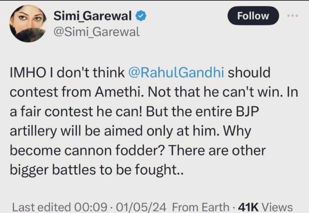 Simi Garewal's @Simi_Garewal political analysis is as accurate as a blind man judging beauty pageant. If Congress election strategy is based on her advice, then he's going to need a lot more donkey votes. By the way in a fair contest, Rahul Gandhi can even beat Putin & Trump😜🤣