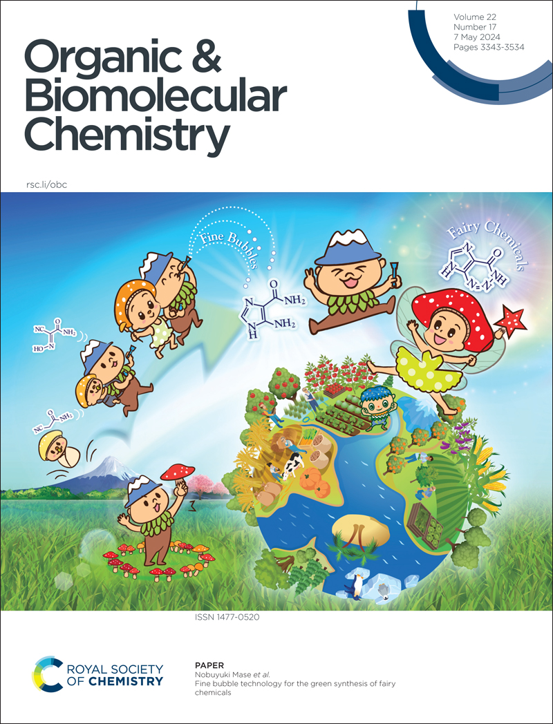 📢Our latest issue is now online! Check out the research behind the front cover by Nobuyuki Mase & co at Shizuoka University @RigstSu on fine bubble technology for the green synthesis of fairy chemicals pubs.rsc.org/en/content/art…