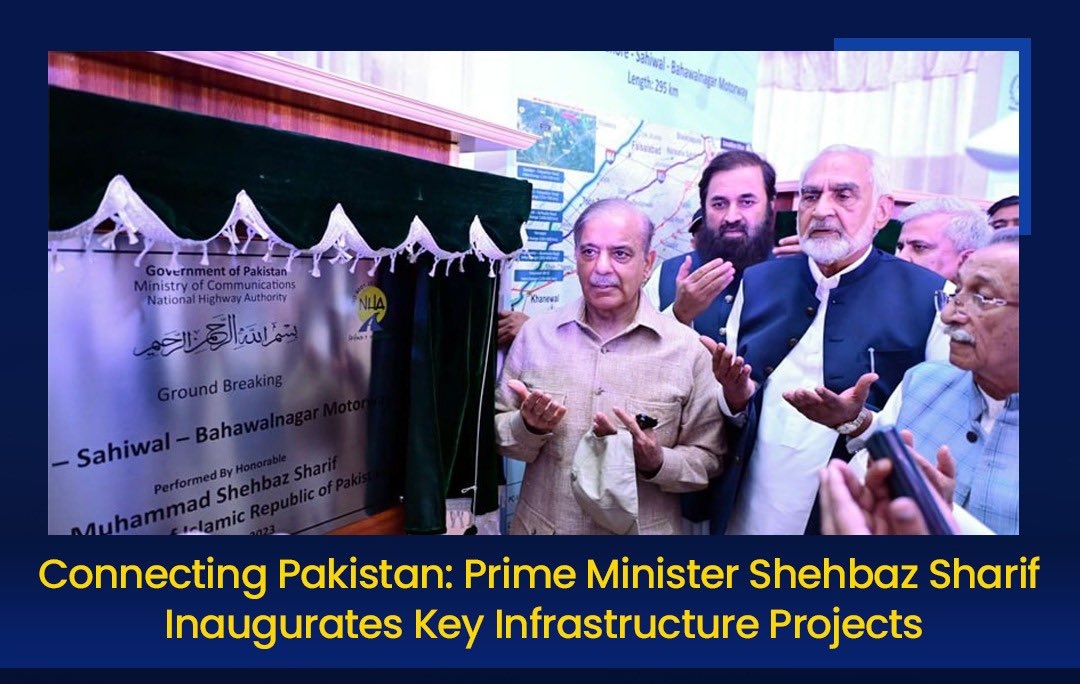 The game-changing Lahore-Sahiwal-Bahawalnagar Motorway completion deadline is just around the corner and will be functional imminently.

The route of the motorway will be Lahore, Kasur, Okara, Pakpattan, Vehari, Sahiwal, and Bahawalnagar.

PM Shehbaz inaugurated the…