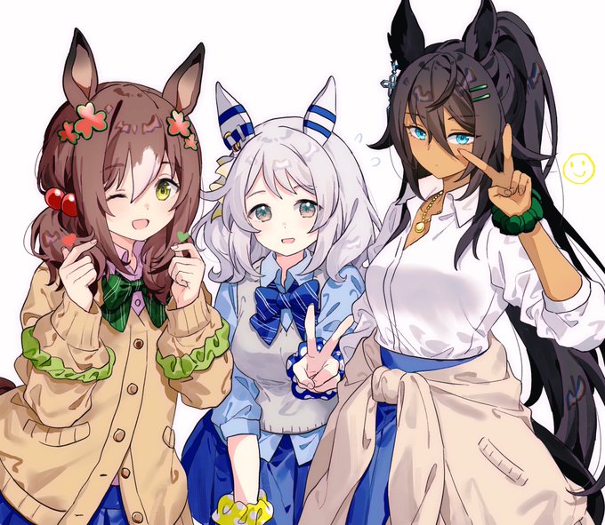 ファインモーション(ウマ娘) ,ヒシミラクル(ウマ娘) 「」|migolu