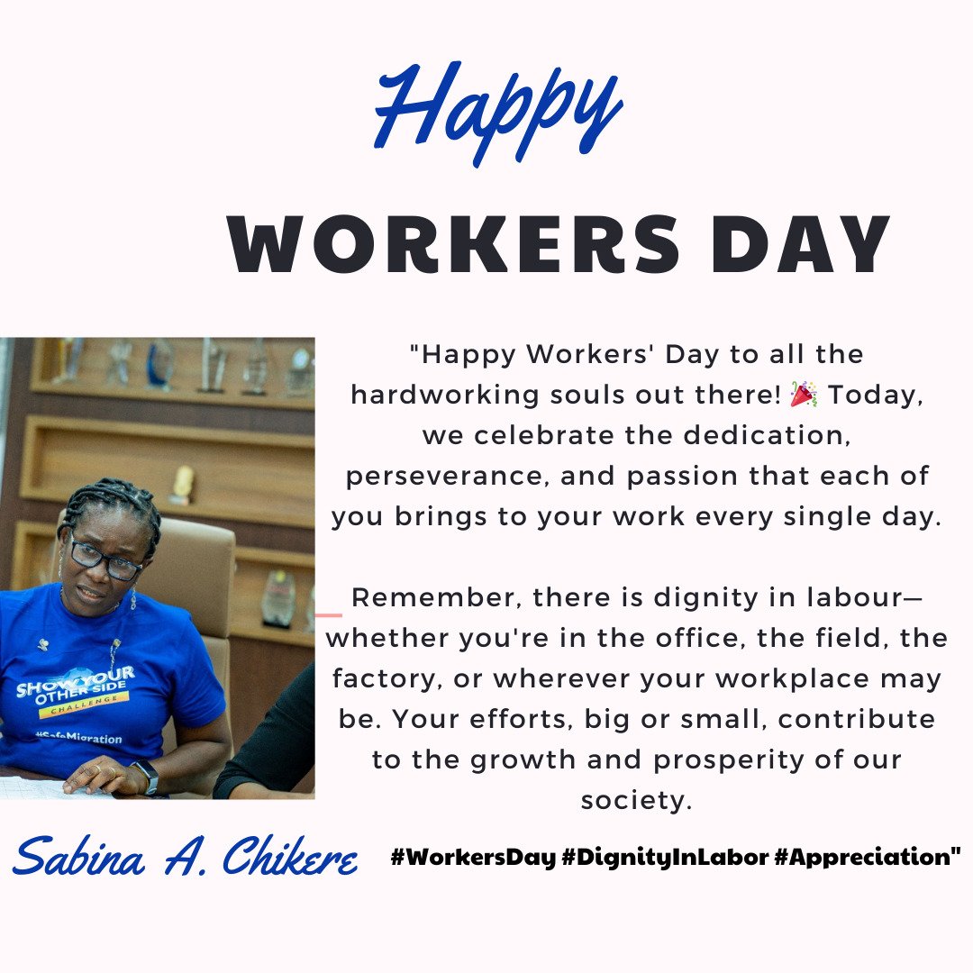 'Happy Workers' Day to all the hardworking souls out there! 🎉 Today, we celebrate the dedication, perseverance, and passion that each of you brings to your work every single day.
#WorkersDay
#DignityOfWork #dignityinlabour