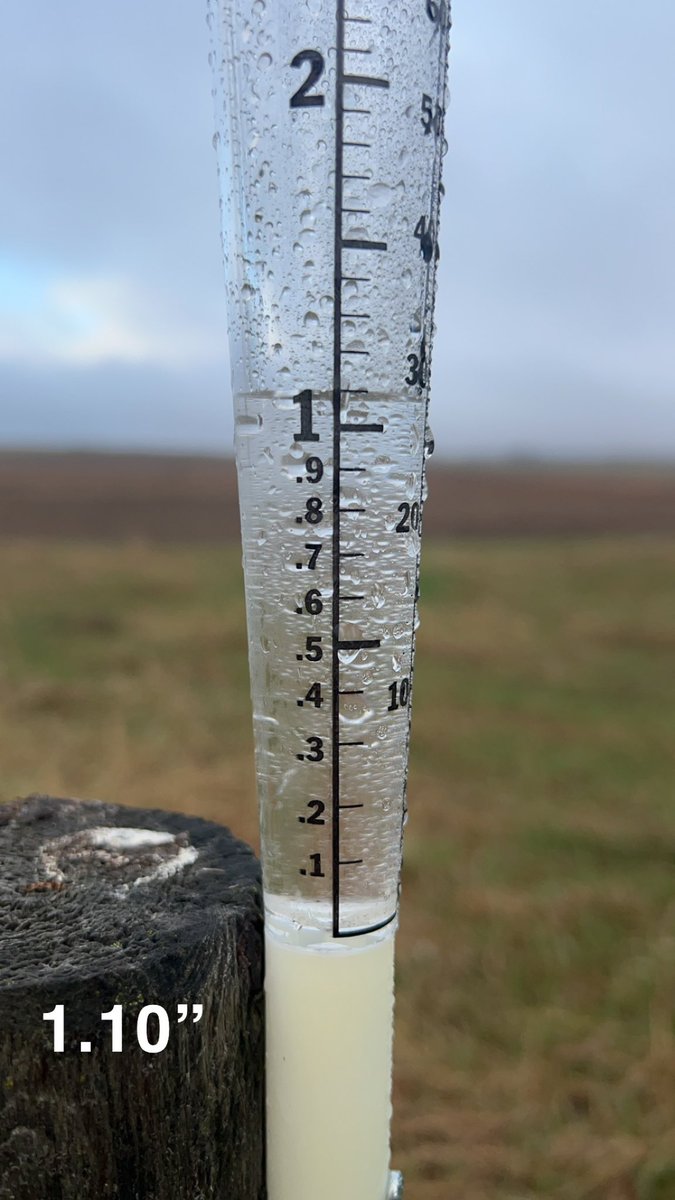 Over an inch since this weekend.  Definitely could categorize these 3 separate showers as “perfect rains”.  (Nice slow soakers) More forecasted over the next 5-7 days.  Planting will have to wait, thankful for the moisture!