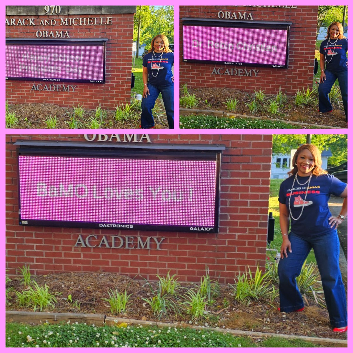 #BAMOEagles it's the first day of May and #SchoolPrincipalsDay for our leader @robinviews enjoy your day for all that you do! #BAMOLovesYou @apsupdate @ap_holloman #Atlantapublicschools