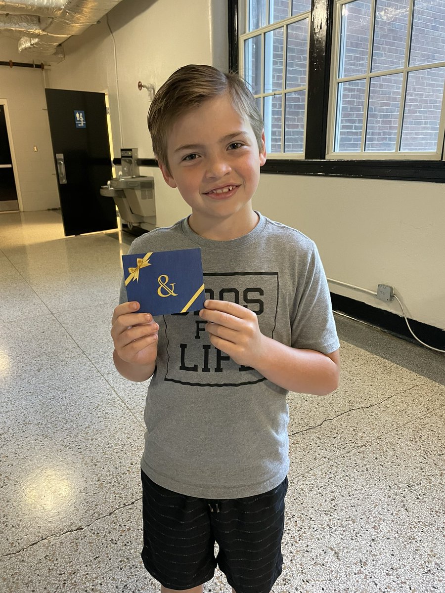 Congratulations to our B &amp; N gift card winner!! 💙 <a href="/HPCS_TN/">HP Campus School</a>