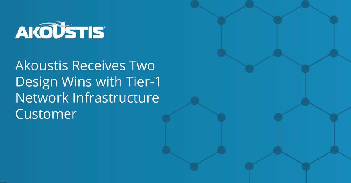 AkoustisInc's tweet photo. NEW Company Announcement! Click on the link to read more: https://t.co/bbeGIAyESf $AKTS #XBAW #WiFi7 https://t.co/MmAp92PdRi