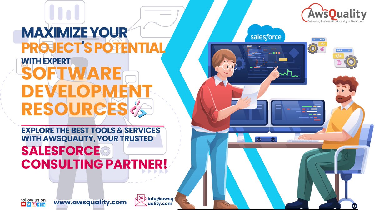 Ready to start your #software #development #project? Choose the best resources with our comprehensive guide! As your trusted #Salesforce #consultingpartner, we offer #expertservices to ensure exceptional outcomes. Blog- lnkd.in/gaEHxvER @awsquality ---