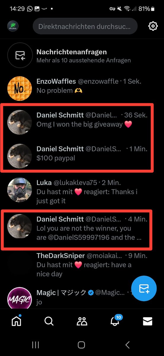 Guys, please stop making fake accounts of the winners to scam me. This is so annoying...😮‍💨