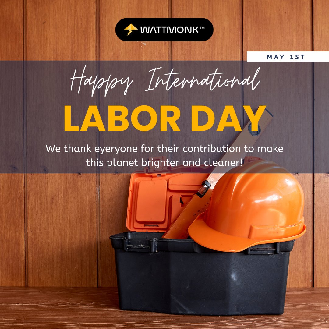 Behind every success story, there are countless hours of hard work. Today, we celebrate the strength, dedication, and resilience of every hardworking individual.

 #InternationalLaborDay #LaborDay  #SolarInstallers #SolarHeroes  #SolarInstallation #LaborDay2024 #May1st