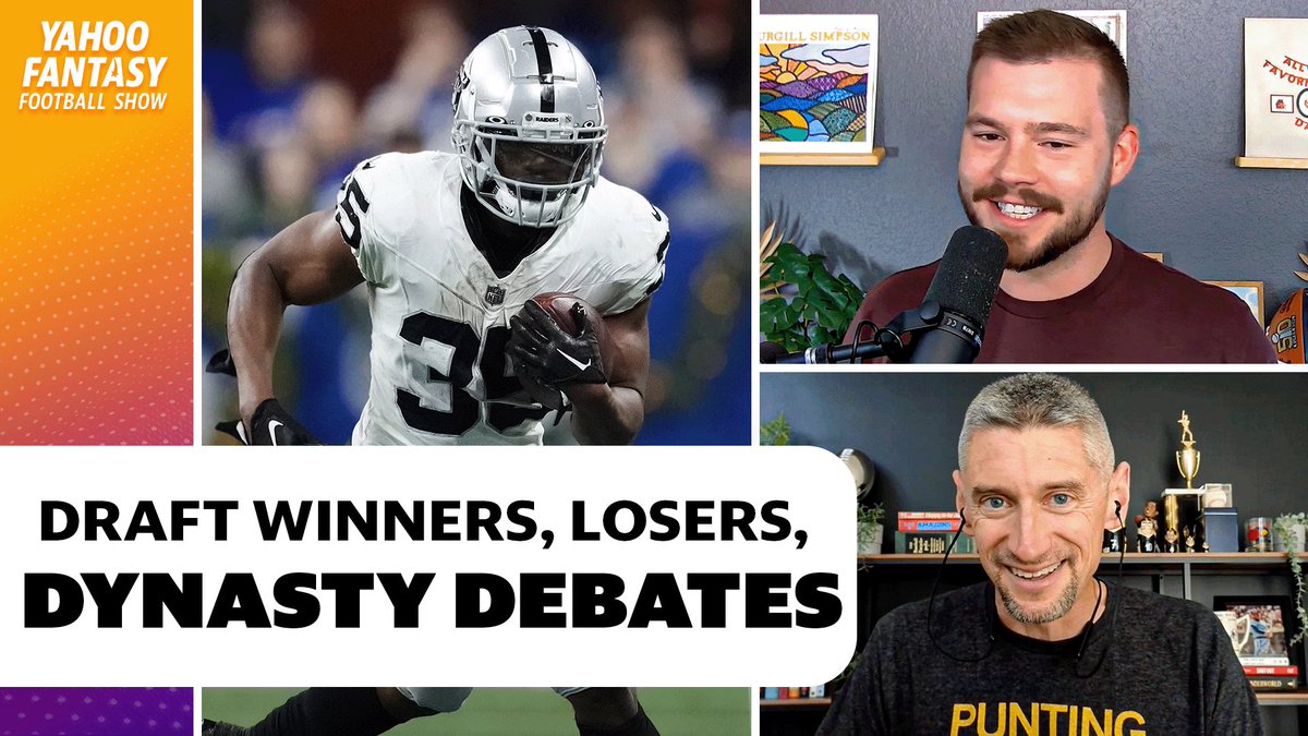 New NFL Draft Winners and Losers episode with @andybehrens is up. We dive into some veteran who have seen their outlooks change in the wake of the draft. Later, Andy runs through conflicts from his rookie dynasty ranks. APPLE: tinyurl.com/yfed59at SPOTIFY: