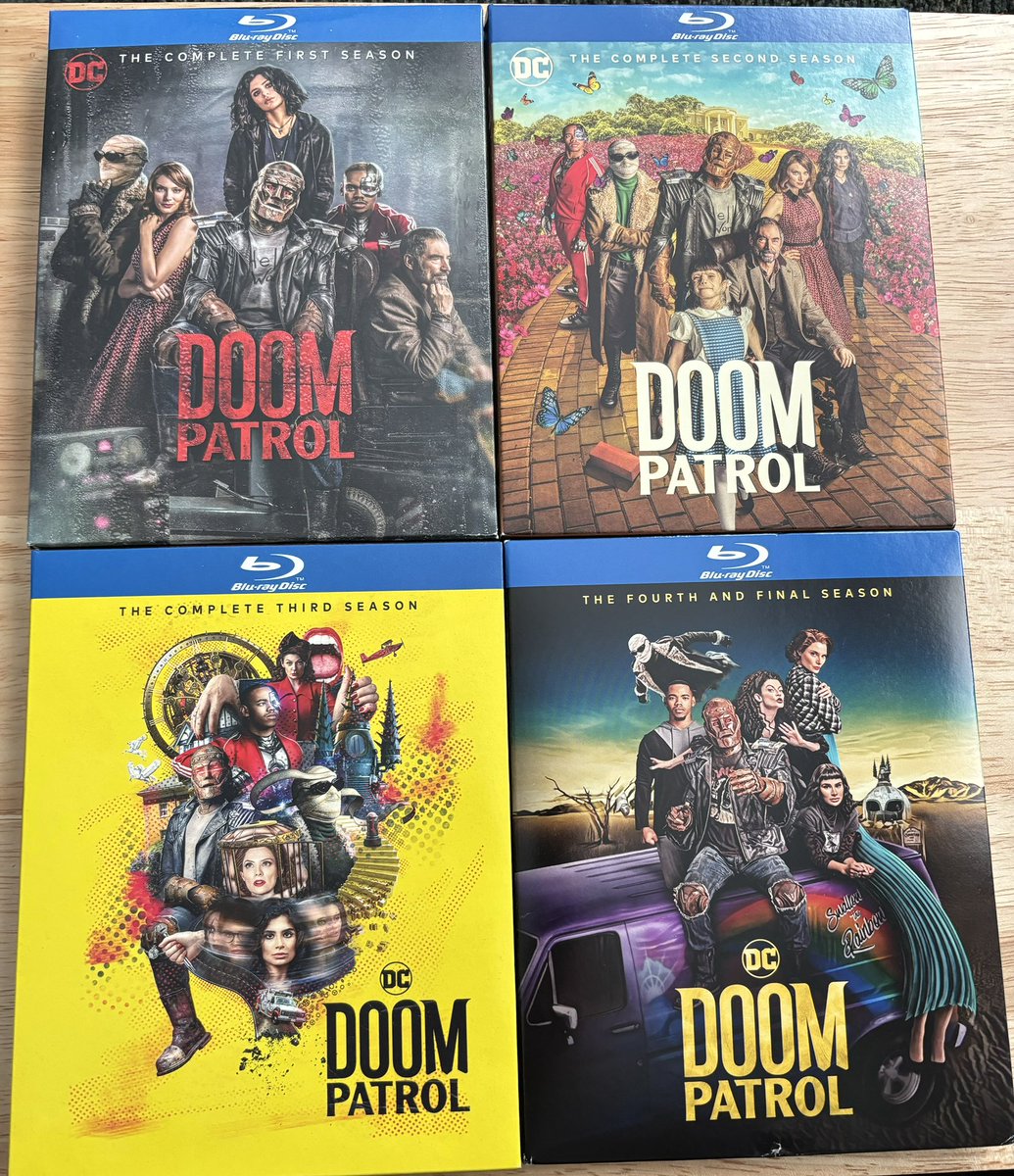 #DoomPatrol on bluray.