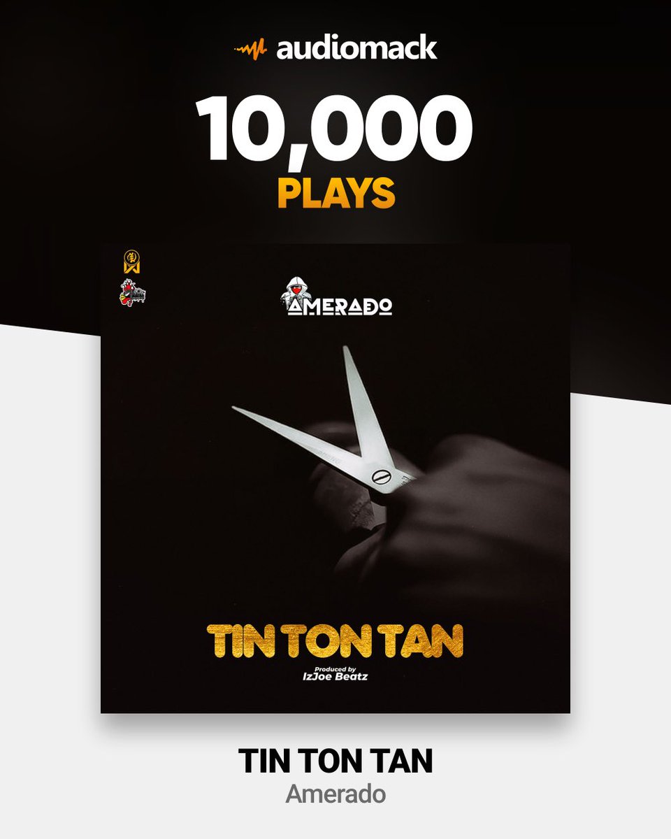 The way I wanted to tweet on this particular project #TinTonTan as a fan buh this thing happened to me... I won't be active here for sometimes . I know y'all love it already let tugyimi the numbers on all streaming platforms