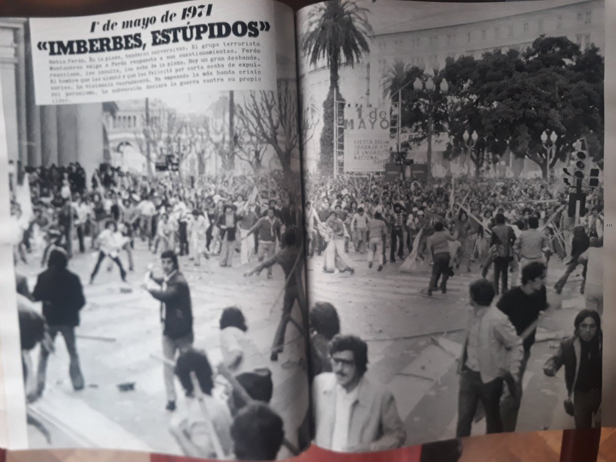 Hace 50 años Perón echaba a los jóvenes idealistas de la Plaza. Después los persiguió, asesinó y desapareció con la Triple A. La sangre derramada siempre se trató de una interna peronista.