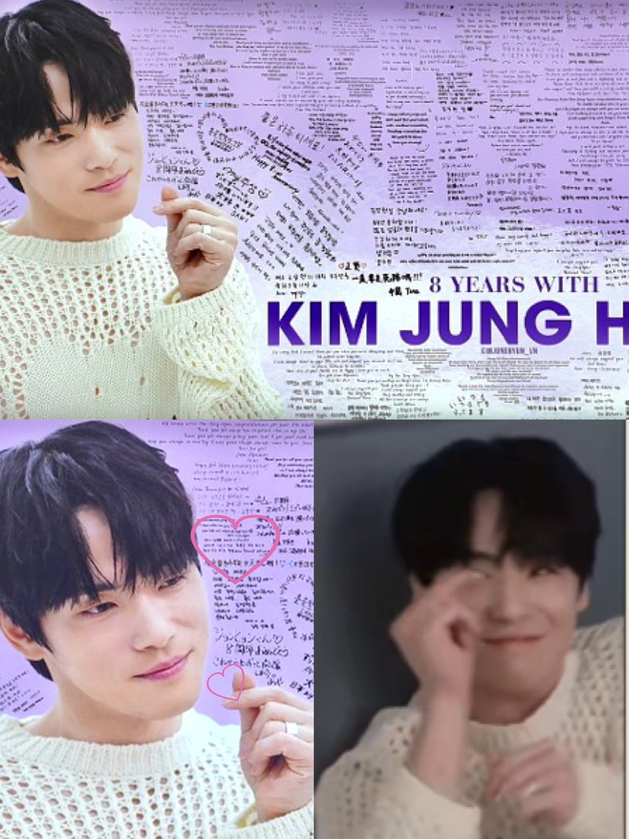 Actor kim jung hyun💜🩷🤍
Congratulations on your 8th debut anniversary💐🎉

Thank you so much for the opportunity to be a part of such an amazing experience✨😊
#KimJungHyun #김정현　#金正賢