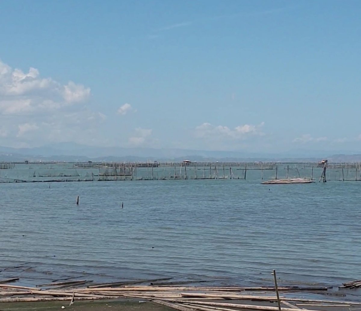 The view of the Laguna de Bay facing the Sierra Madre Mountains and the Province of Rizal from the City of Muntinlupa is my cover photo in my X or Twitter account.