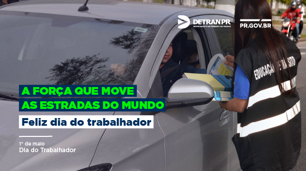 O Detran-PR valoriza o trabalho incansável de cada profissional que contribui para tornar nossas estradas mais seguras, nossas cidades mais organizadas e nossas vidas mais felizes. 
Parabéns a todos os trabalhadores!

#Detran #DetranPR #DiaDoTrabalhadorta #TransitoSeguro