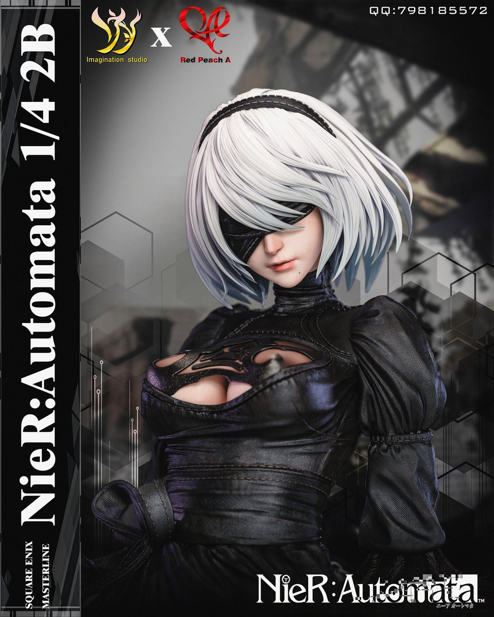 Imagination Studio - NieR:Automata 2B

https://t.co/TYCmWGU7vA

#フィギュア 
