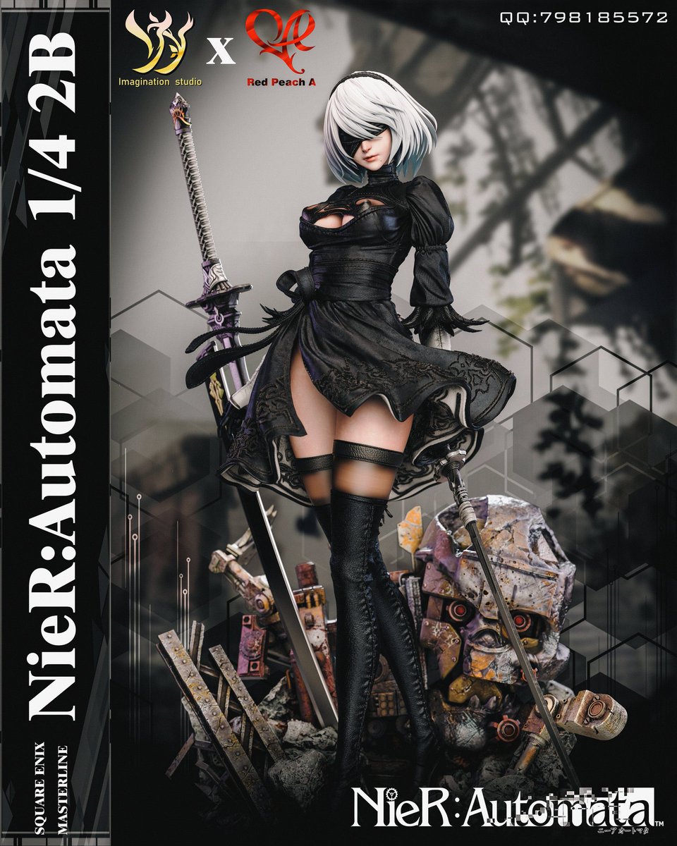 Imagination Studio - NieR:Automata 2B

https://t.co/TYCmWGU7vA

#フィギュア 
