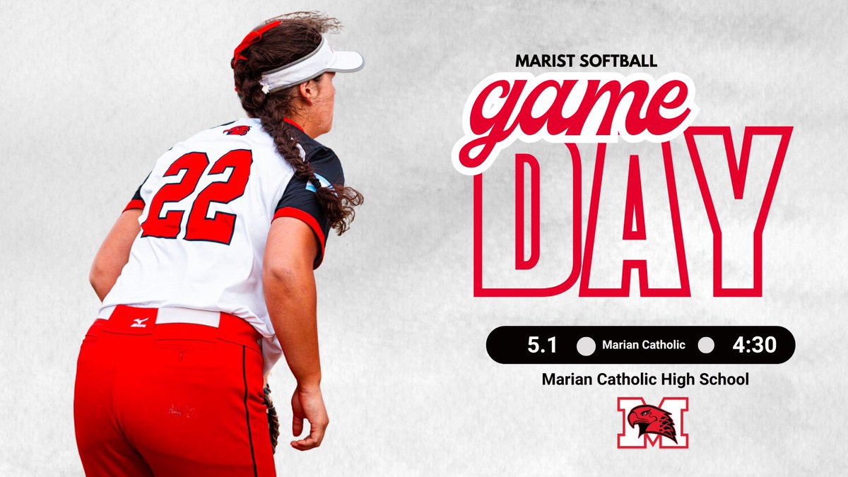 Good morning RedHawk fans! 

We are back on the road today for the final game of the week! TEAM22 heads to Marian Catholic for game 2 of the series.