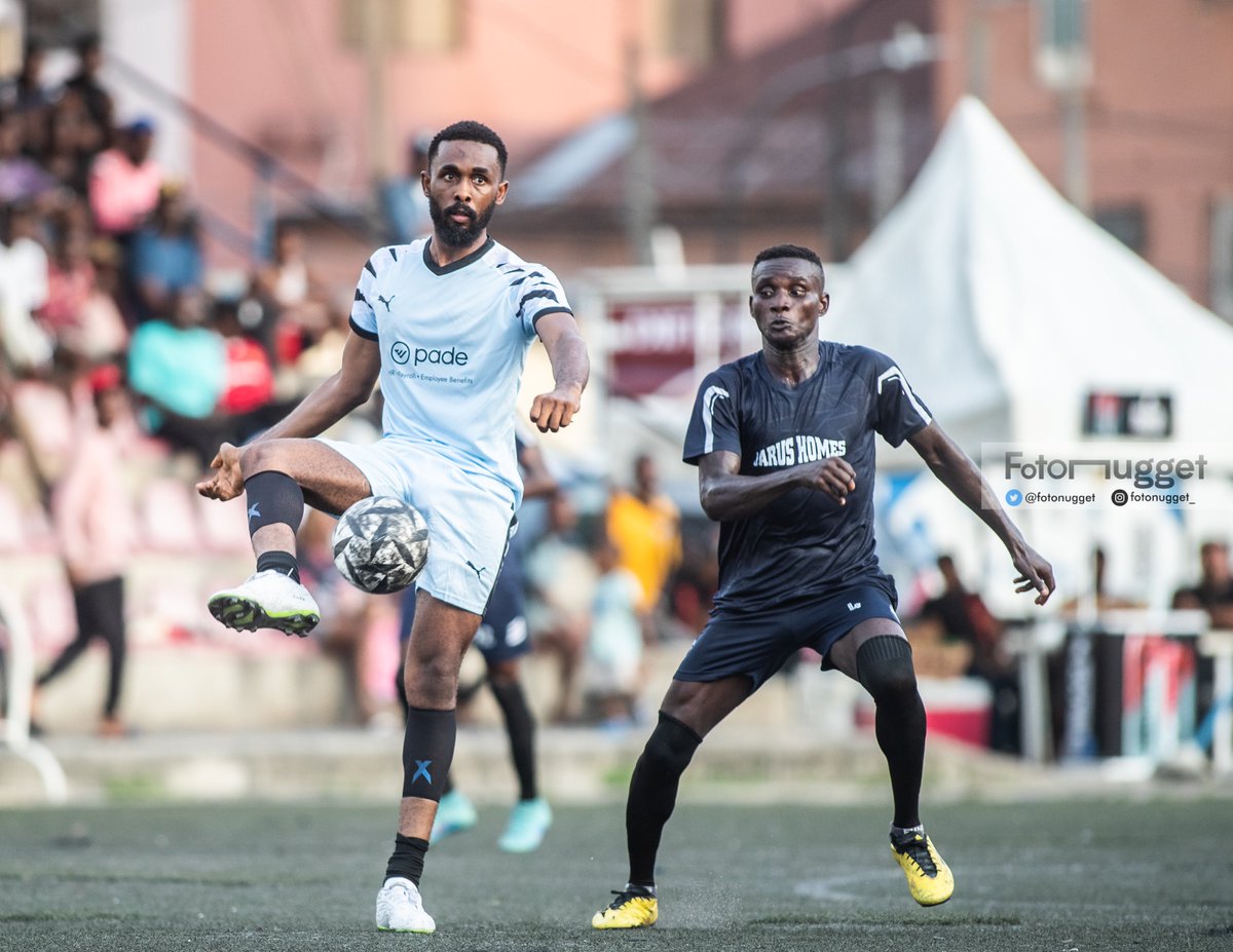 Alabi Lawrence against Jarus FC.