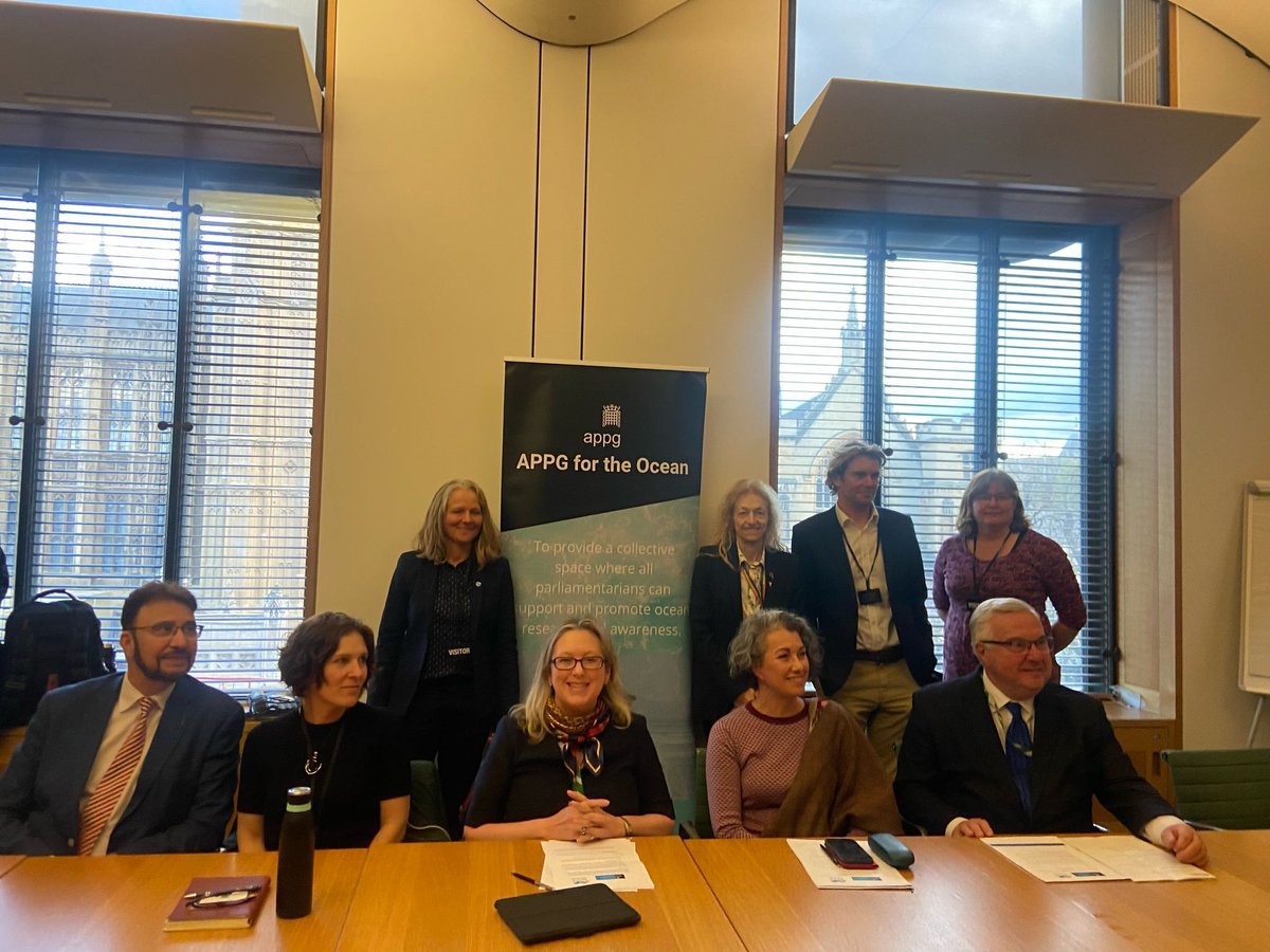 Had a productive meeting with the Oceans APPG and Zoos and Aquariums APPG about ocean conservation. Our seas and oceans are home to a variety of marine life, promote biodiversity, and play a crucial role in storing carbon. I back all efforts to safeguard them 🌊