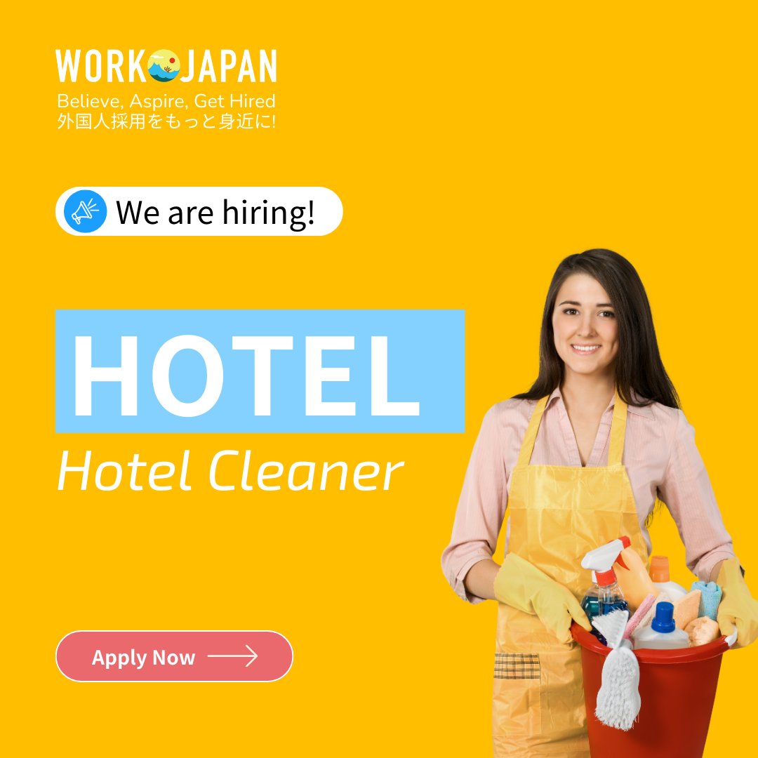 💸 Earn ¥1,350/hour Asakusabashi Sta. (Tokyo) 💸
workjapan.jp/jobs/hotel-hot…
👷🏻‍♂️ Female/Male preferred
✅ Student visa preferred
⚡ No CV/Nihongo/Experience OK
🍊 Foreigner working
💸 Advance salary
#japanjobs #workjapan #workinjapan #jobalert #careers