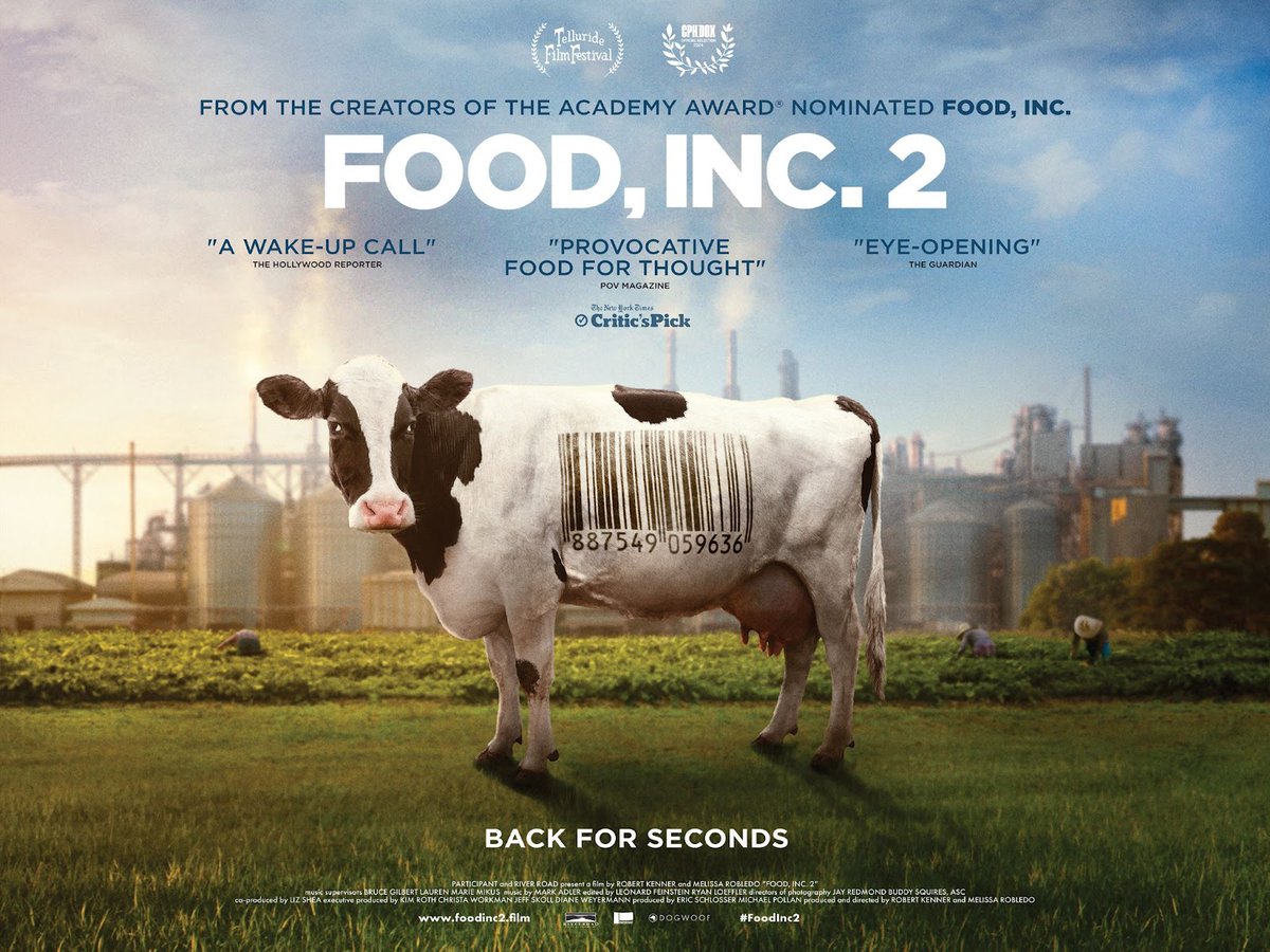 Dogwoof to release 'FOOD, INC. 2' in UK cinemas & On Demand from 7 June 2024

MORE INFO 👉 wp.me/p2HOoN-WkT

#FoodInc2