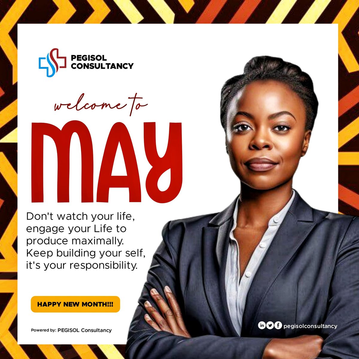 Happy new month greetings from all of us <a href="/pegisolconsults/">PEGISOL Consultancy</a>