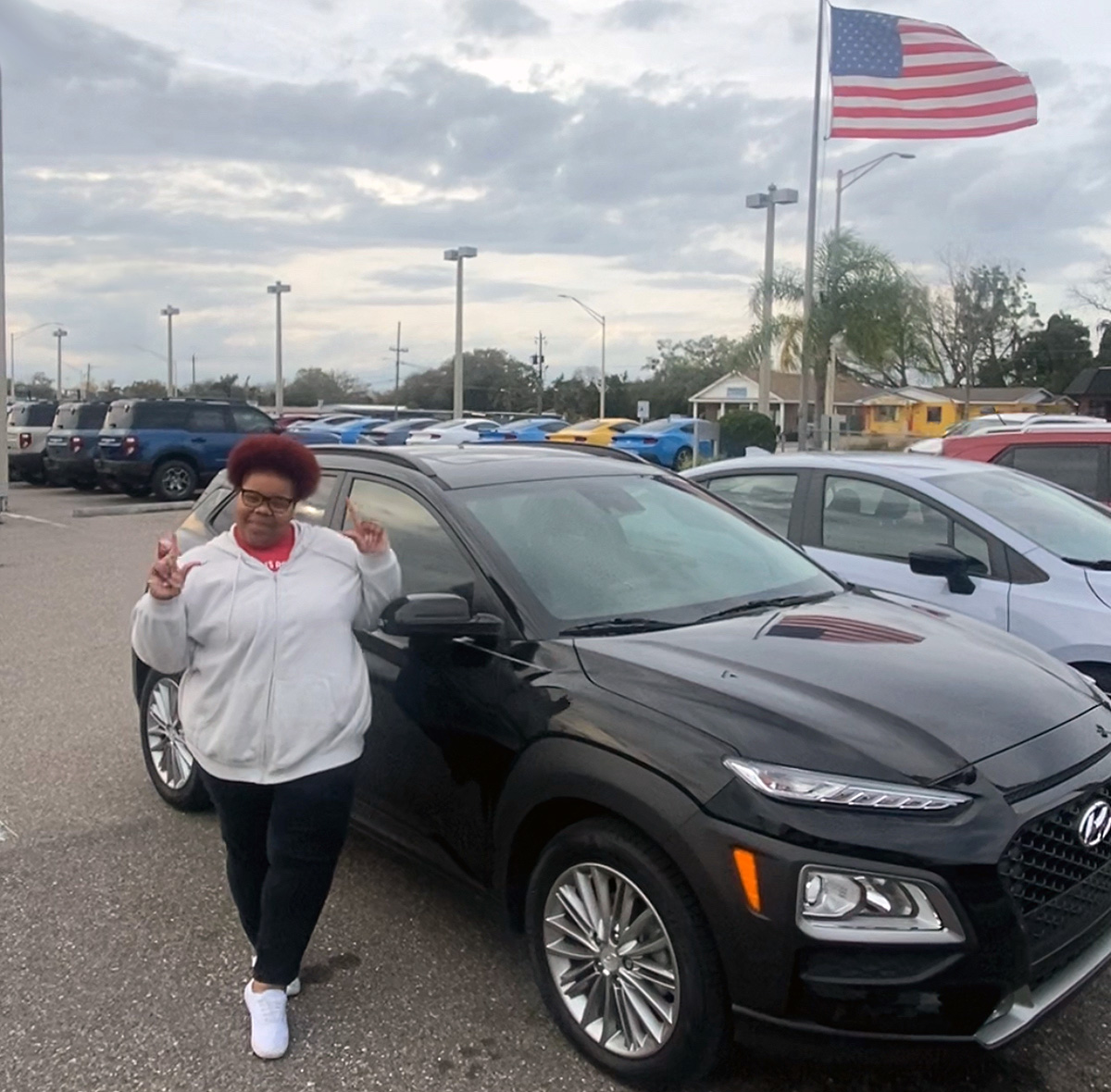 It's what we do! #HappyCustomers & #GreatService just go together at #LakelandAutomall, that's why Brianna McDonald came to us for her #HyundaiKona with a #GreatDeal & buying is #Fast, #Fun & #Easy - #WeGotYouCovered! #ThankYou Brianna & #Enjoy - We're here for you! #ShopOnline