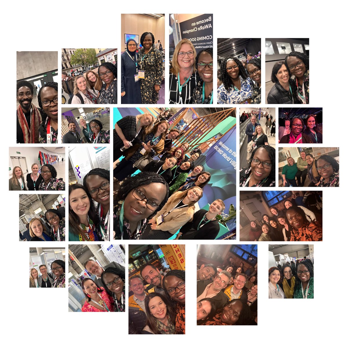 #ESCMIDGlobal2024: first #ECCMID was 2014 and then a few in between. Grateful to -attend w/ @UKHSA colleagues -be elected as chair of @ESCMID @ESGAP_ABS Exec committee -have 4 abstracts accepted - orals & posters -Meet & reconnect with inspirational colleagues globally