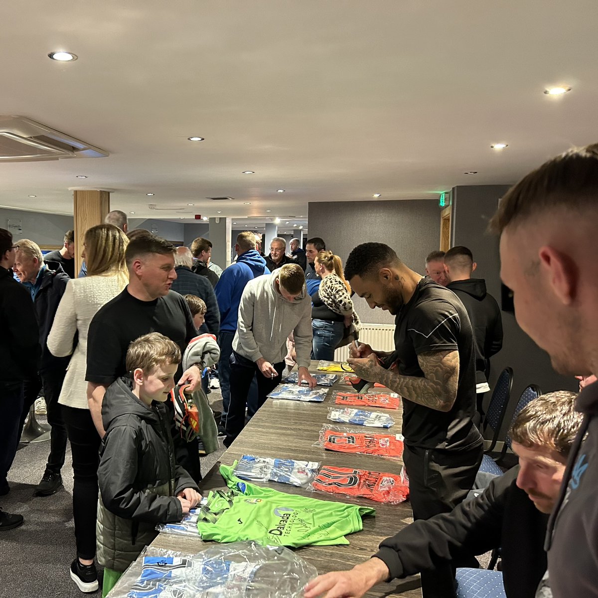 🔵⚪️ Last night we hosted our player sponsor evening at Cappielow. Thank you to our player sponsors for coming along and for your continued support 👏