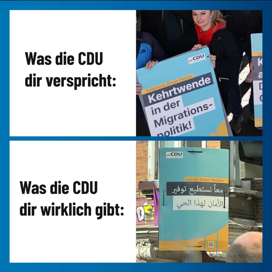 Die CDU ist und bleibt unwählbar!