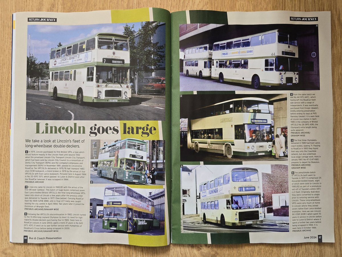 New June issue of Bus & Coach Preservation magazine arrived through the letterbox this morning.