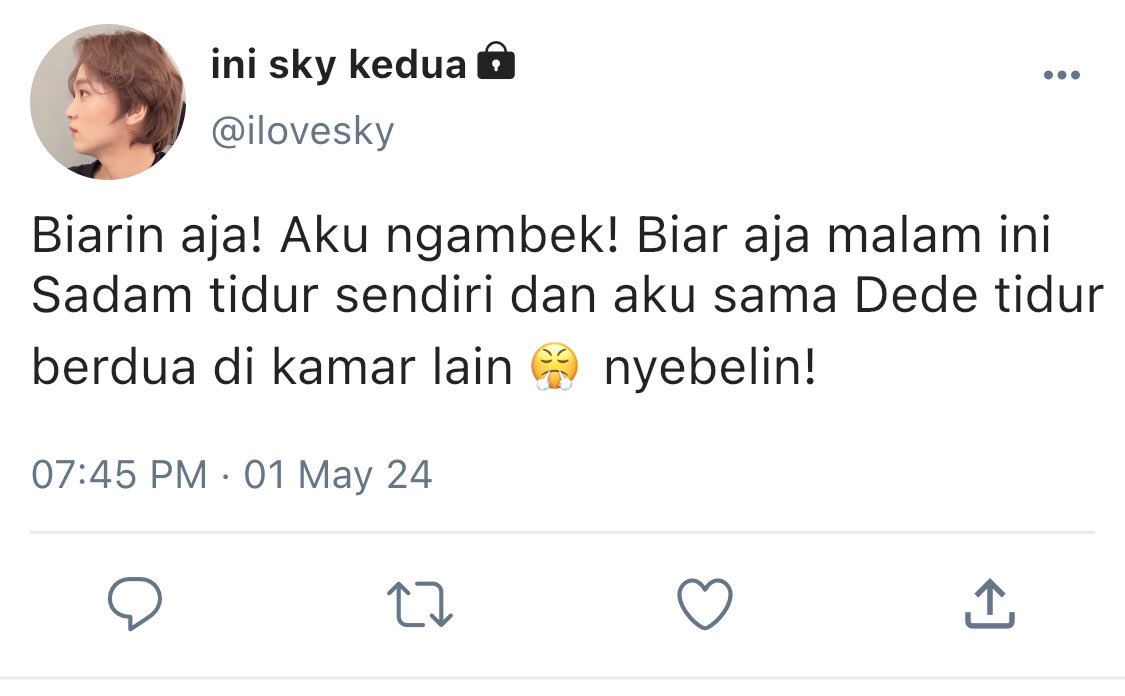 SkyDam one tweet au
— Kayak Aslan 🤭

Tag : bxb au markhyuck