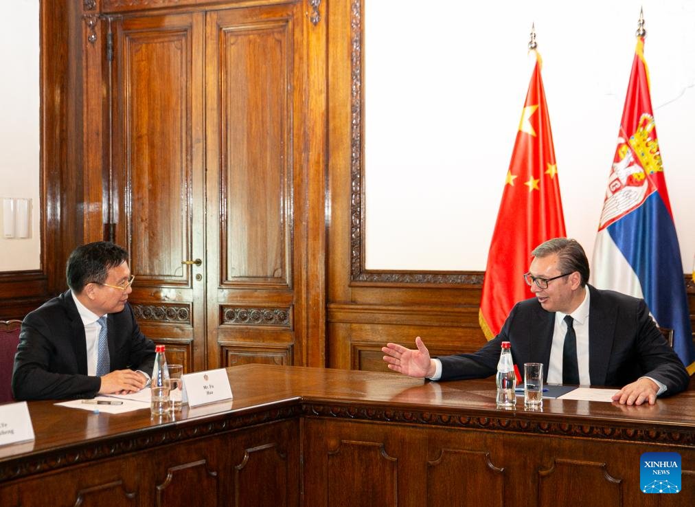 Iminente visita do presidente chinês trará nova esperança para desenvolvimento da Sérvia, diz Vucic. portuguese.xinhuanet.com/20240501/ec095…