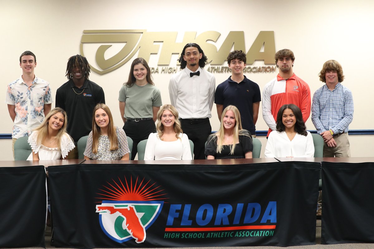 Student-athlete? Leader? #FHSAA is seeking nominations for the Student-Athlete Advisory Committee. Learn more & apply today ➡️conta.cc/4blsZ9p