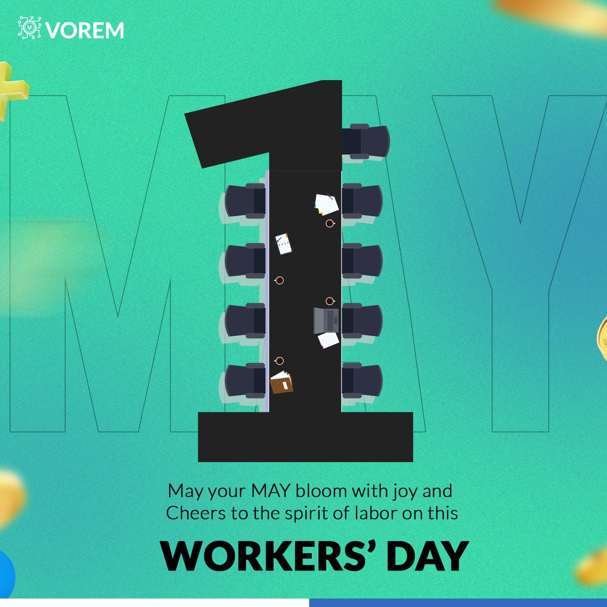 Let’s celebrate hard work, dedication, and new beginnings this May.  Let the fresh energy of this season inspire you to embrace new opportunities and experiences.  Happy Workers’ Day and welcome to a month filled with growth and success! #HappyNewMonth #happyworkersday🇳🇬