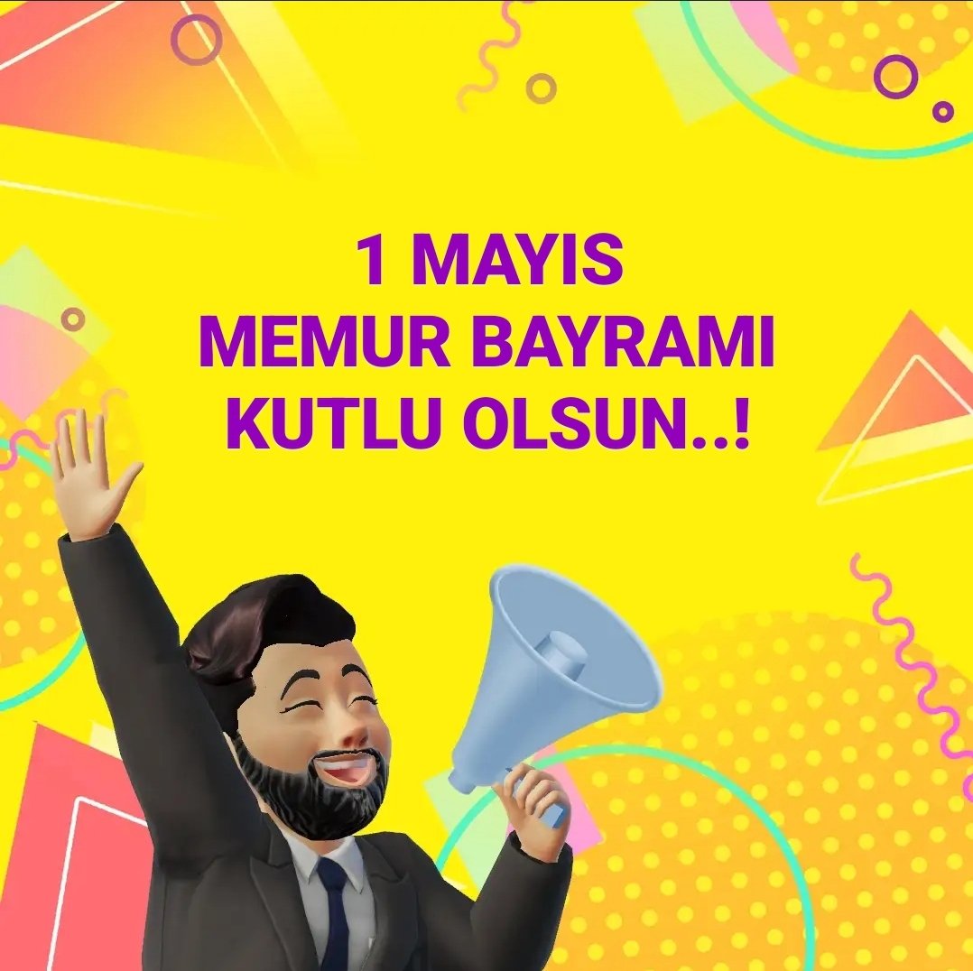 #1MAYIS
#MEMUR #BAYRAMI
#KUTLU #OLSUN..!