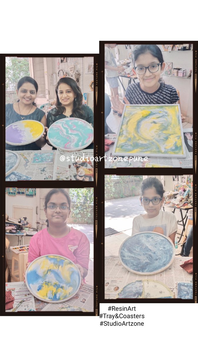 #resinart #resintraysandcoasters #resin #studioartzone #workshopsinpune #studioartzonepune #puneclasses #studentwork

Glimpses of today's's Resin Tray n Coasters Workshop @  Studio Artzone