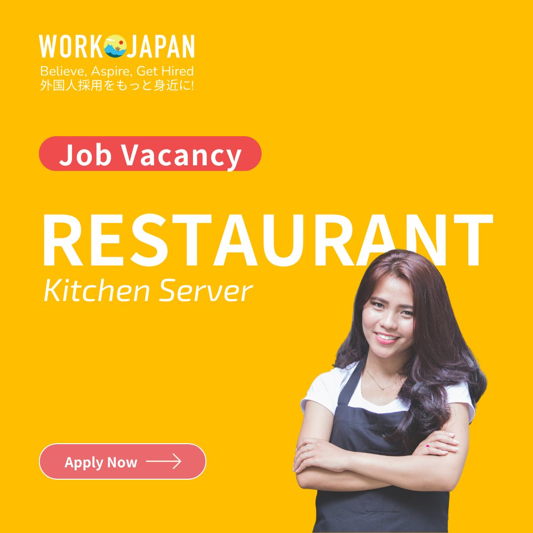 💸 Earn ¥1,250/hour Nishikawaguchi Sta. (Saitama) 💸
workjapan.jp/jobs/restauran…
👨‍🚒 Female/Male preferred
✨ No CV/Experience needed
🚕 Paid transport
🍝 Meals provided
💸 High earning potential
#japanjobs #workjapan #workinjapan #jobalert #careers